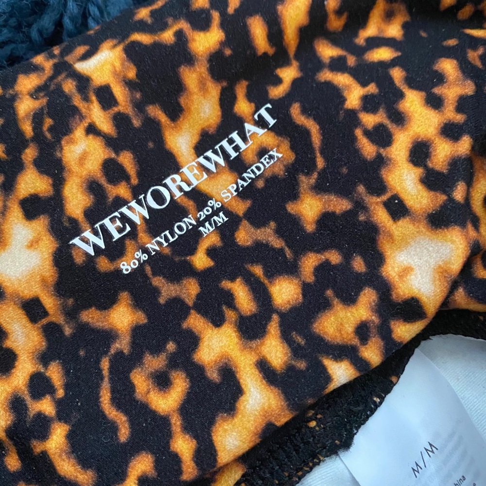 NWOT WeWoreWhat Tortoise Shell High Waist Legging - Picture 6 of 7